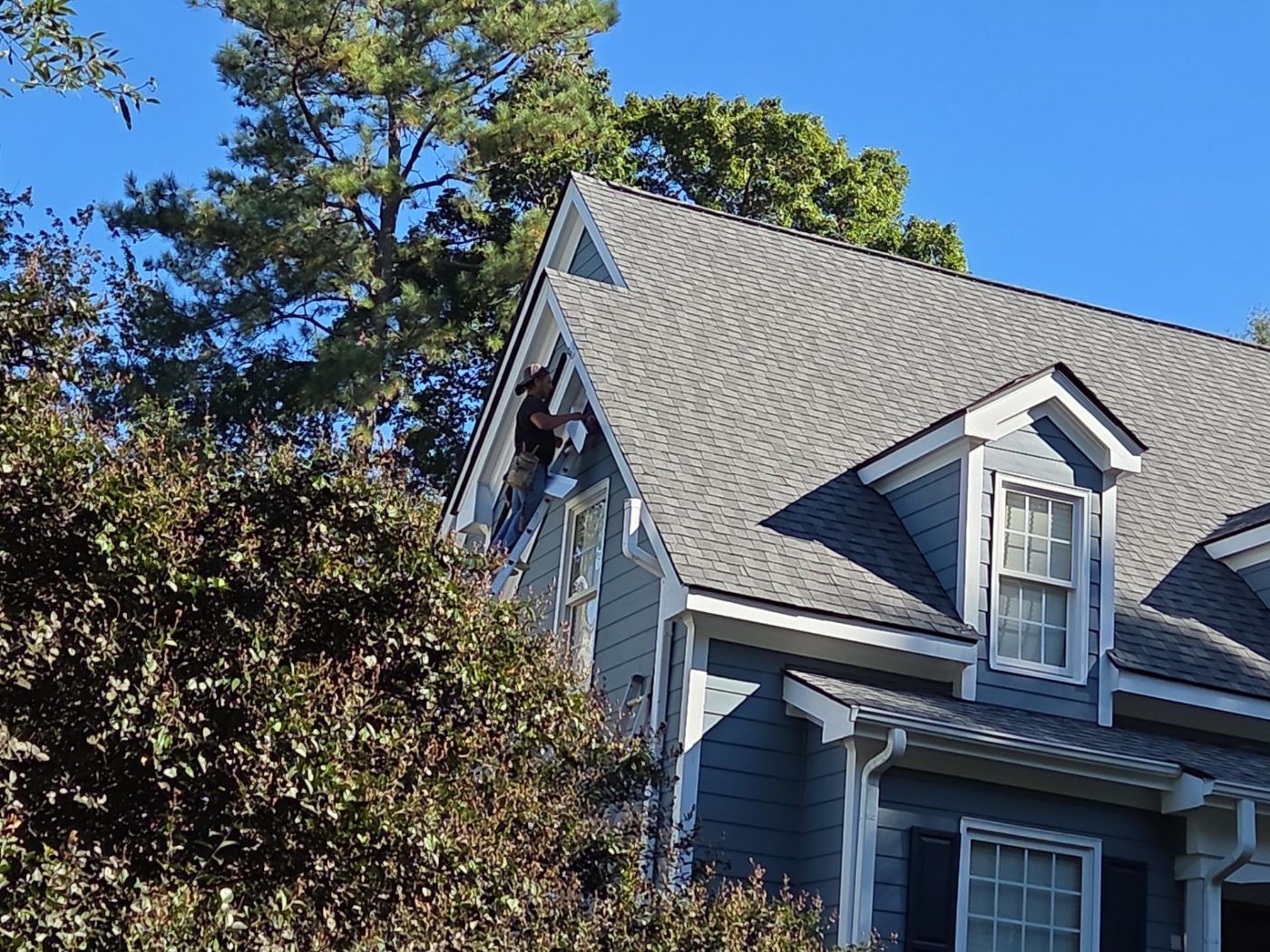 Siding replacement by Five Oaks Roofing Plus