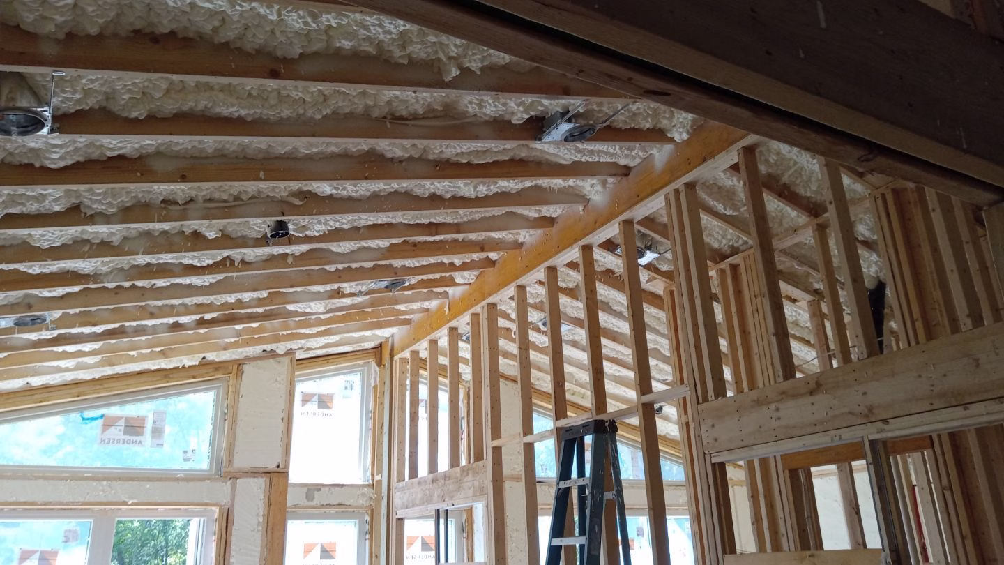 Vaulted Ceiling Spray Foam Insulation